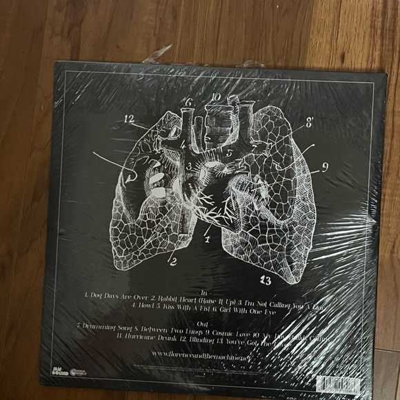 Florence and the machine Lungs album vinyl - Picture 3 of 3
